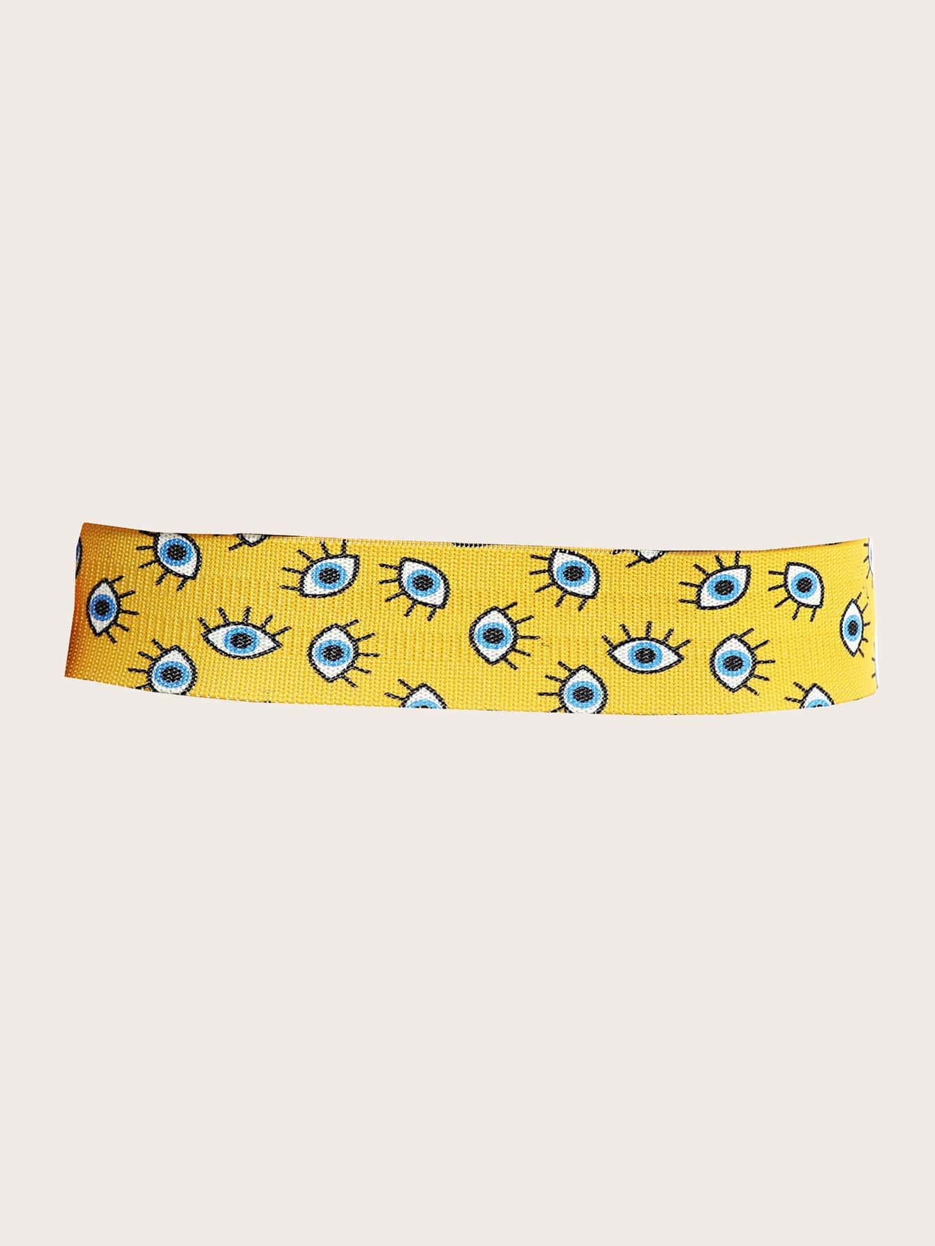 Eye Pattern Buttocks Workout Resistance Band