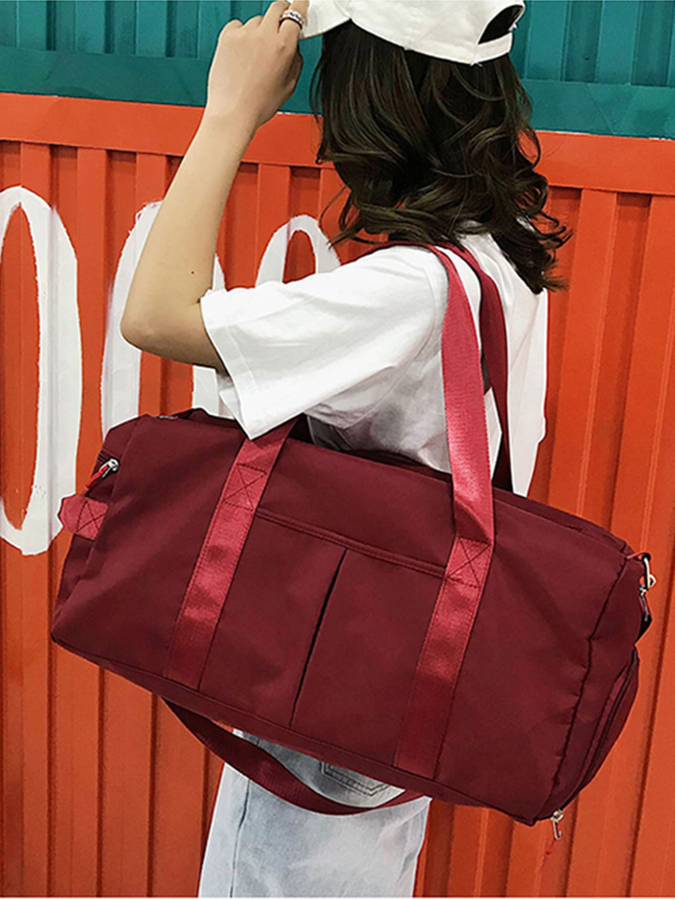 Minimalist Large Capacity Barrel Bag