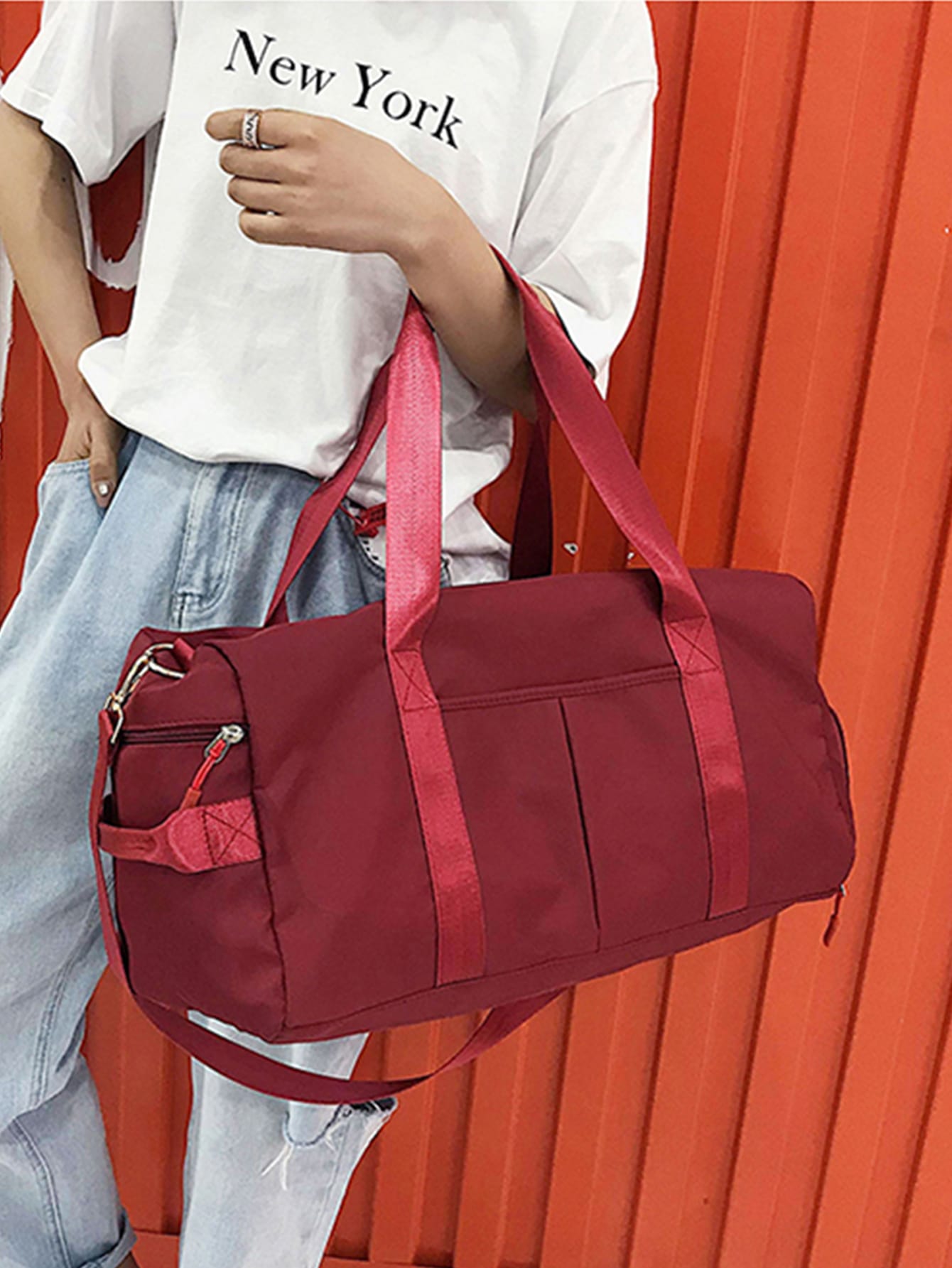 Minimalist Large Capacity Barrel Bag