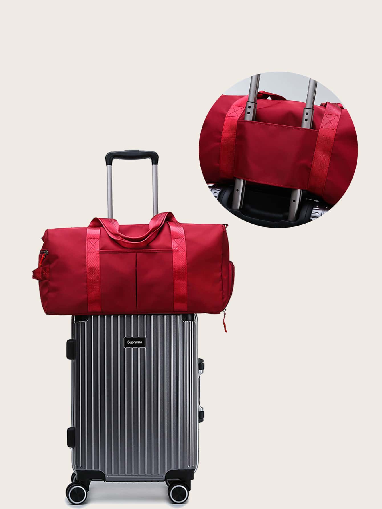 Minimalist Large Capacity Barrel Bag