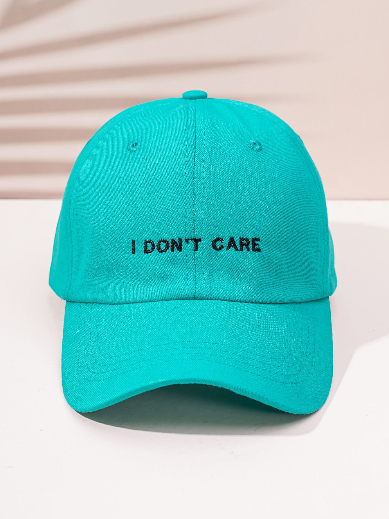 Letter Embroidered Baseball Cap