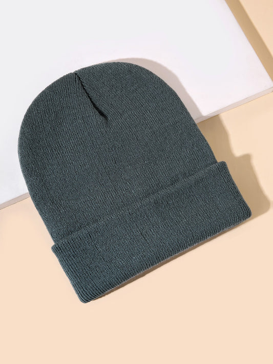 Minimalist Solid Beanie